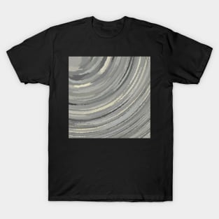 Swirl of Summer Flower Pattern T-Shirt